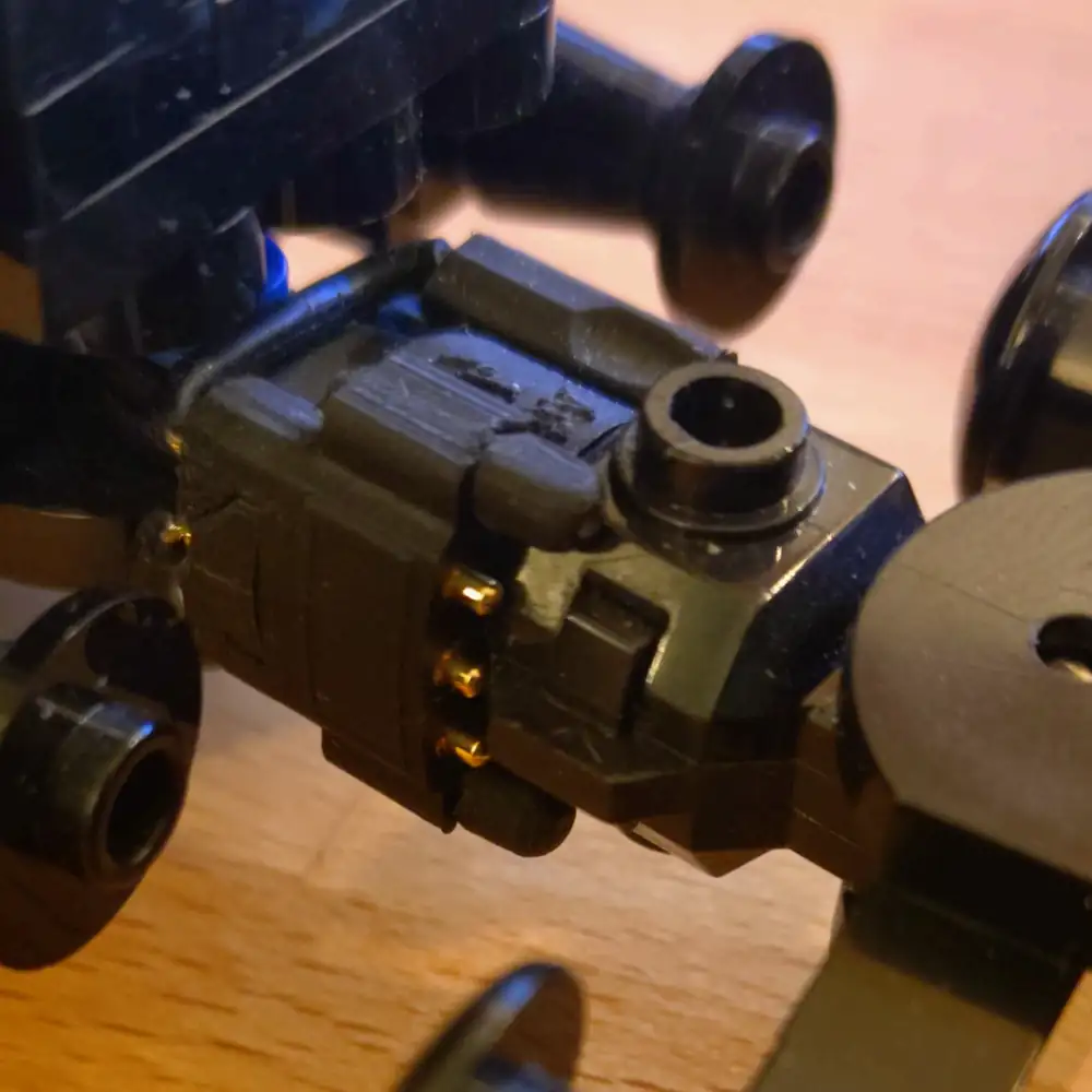 The elctrical coupler coupled with the new Lego coupler